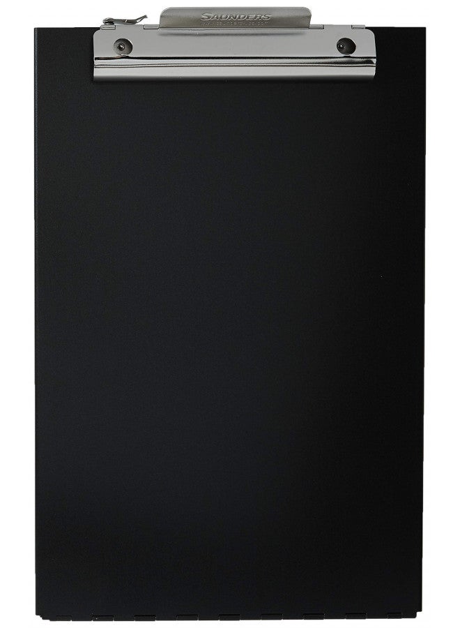 Saunders Metal Clipboard with Storage, Legal Size Heavy Duty Contractor Grade Clipboard, Recycled Aluminum Dual Storage Form Holder with High Capacity Clip, Assembled in USA, Black Cruiser-Mate - Image 3