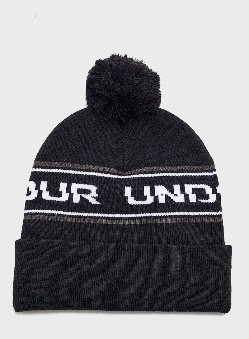 UNDER ARMOUR Halftime Pom Beanie
