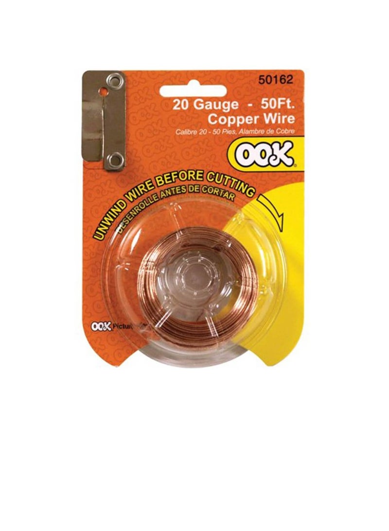 أو أو كيه سلك هواية نحاسي قياس 20 قدم 50 قدم - Image 2