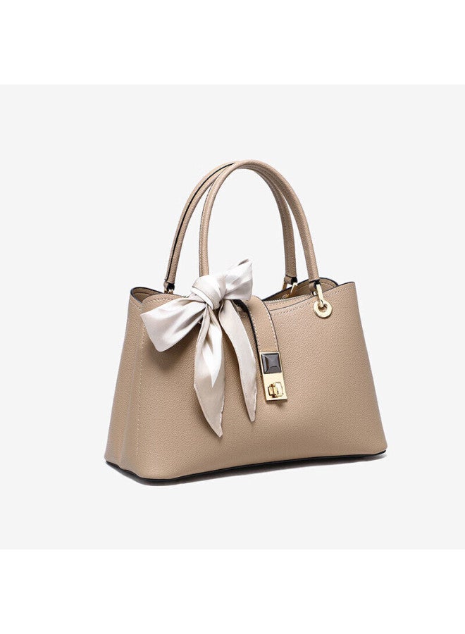 Yuyula Leather Handbag, Women's Bag, Tote Bag For Mothers, Middle-aged High-end Light Luxury Birthday New Year Gift For Girls And Girlfriends - Image 2