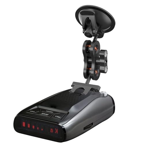 xsaaczm Radar Mount, Car Radar Detector Suction Cup Mount, Windshield Radar Suction Cup Mounting Bracket (for Uniden DFR Series Detectors) - Image 1