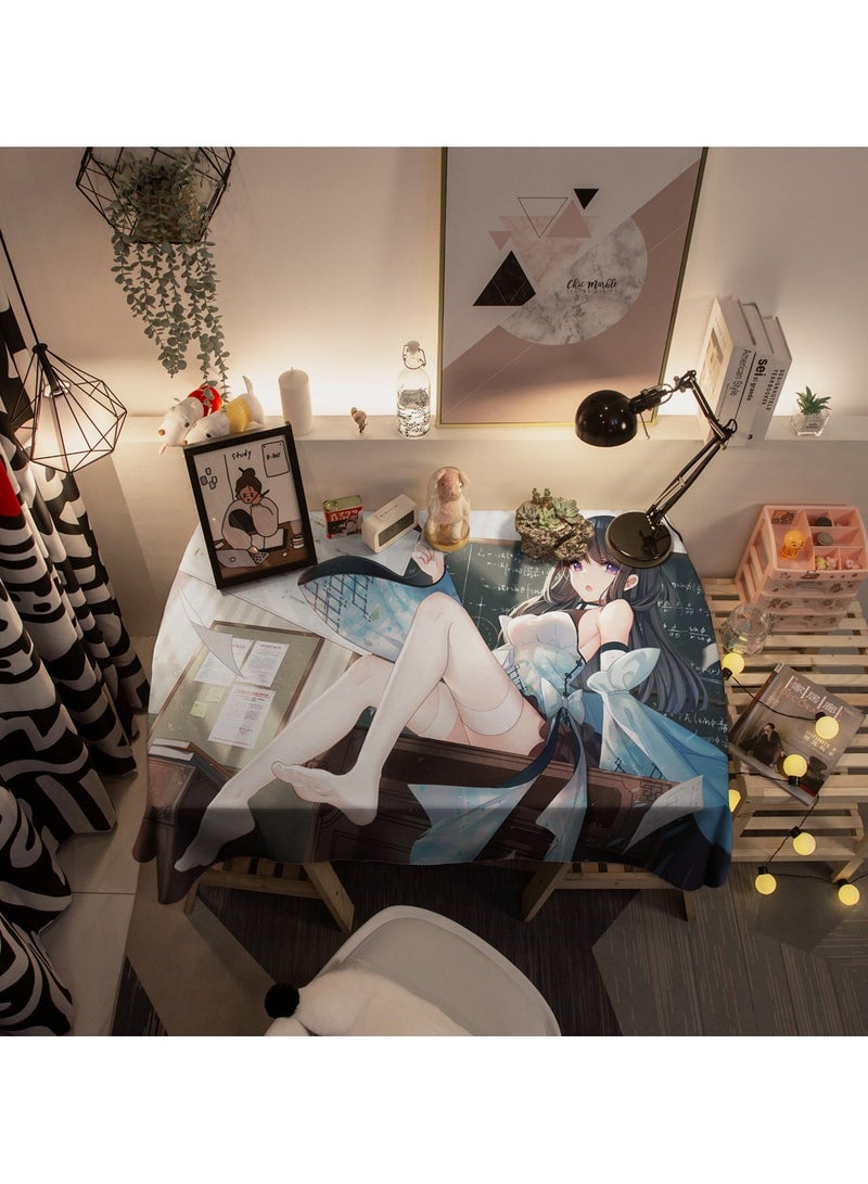 EBMINI New Anime Cartoon Waterproof Cloth Tablecloth 