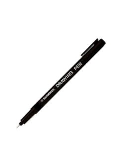 Snowman Drawing Pencil Black 0.1 