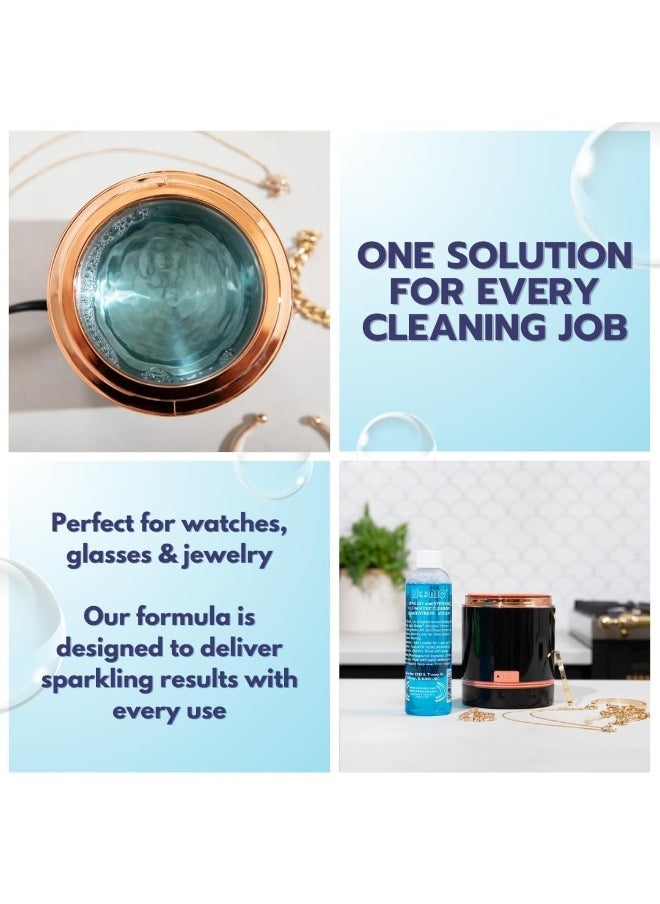 iSONIC iSonic CSGJ018OZx1 Ultrasonic JewelryEye Wear Cleaning Solution ConcentrateBlue  - Image 4
