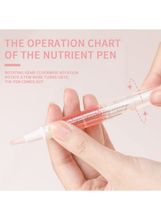 SULLMAR 6Pcs Nail Cuticle Oils Nail Nutrition Oil Pen Nail Treatment Pen 6 Smell Cuticle Revitalizer Prevent Agnail Nourish Skin - Image 4