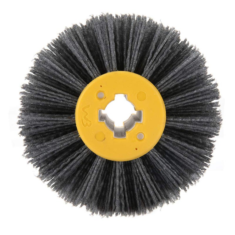 Wire Drawing Polishing Wheel Brush 240, High Durability Burnishing Tool, Wide Application for Wood Furniture Finishing and Deburring - Image 3