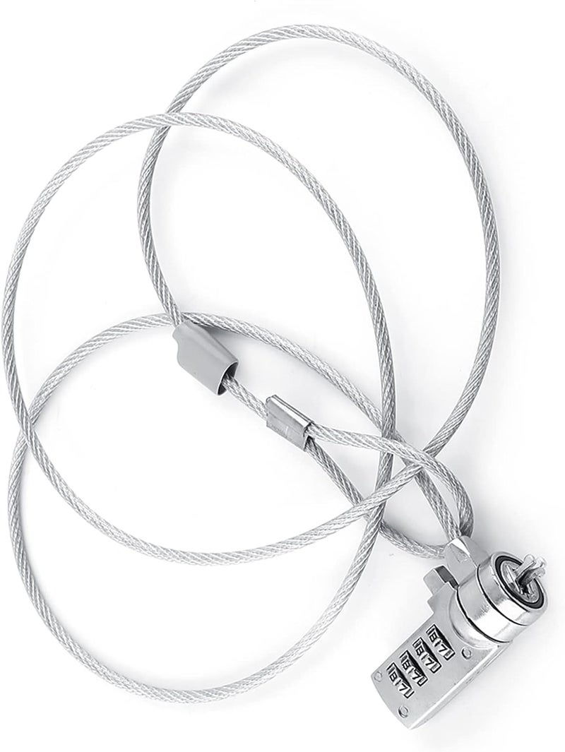 Intra-city fast distribution Keenso Combination Security Lock Cable for Laptop Theft Deterrent, 4-Digit Password Lock with 10,000 Combinations, Ideal for Maximum Security, Works with All Notebooks Global sizing options Tiered purchase options Long lifespan Balanced structure Suburban residential ship KSA stocked goods Budget friendly trendy design Practical build Local inventory listed item Globally trusted affordable quality Spec compliant trusted quality Replaceable parts Diverse application fit Transit damage minimized design Durability enhanced Gulf market standard build Global assemble options Desert area eligible deliver Fixed & portable compatible Field tested quality Transit damage prevent build Rack sorted local inventory Varied available picks Globally selected raw material - Image 4