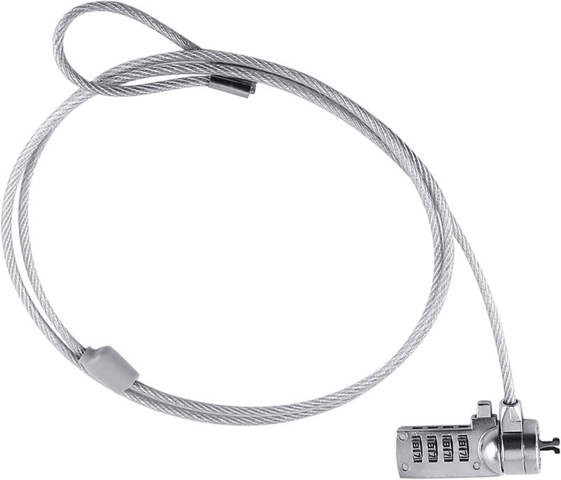 Intra-city fast distribution Keenso Combination Security Lock Cable for Laptop Theft Deterrent, 4-Digit Password Lock with 10,000 Combinations, Ideal for Maximum Security, Works with All Notebooks Global sizing options Tiered purchase options Long lifespan Balanced structure Suburban residential ship KSA stocked goods Budget friendly trendy design Practical build Local inventory listed item Globally trusted affordable quality Spec compliant trusted quality Replaceable parts Diverse application fit Transit damage minimized design Durability enhanced Gulf market standard build Global assemble options Desert area eligible deliver Fixed & portable compatible Field tested quality Transit damage prevent build Rack sorted local inventory Varied available picks Globally selected raw material - Image 3