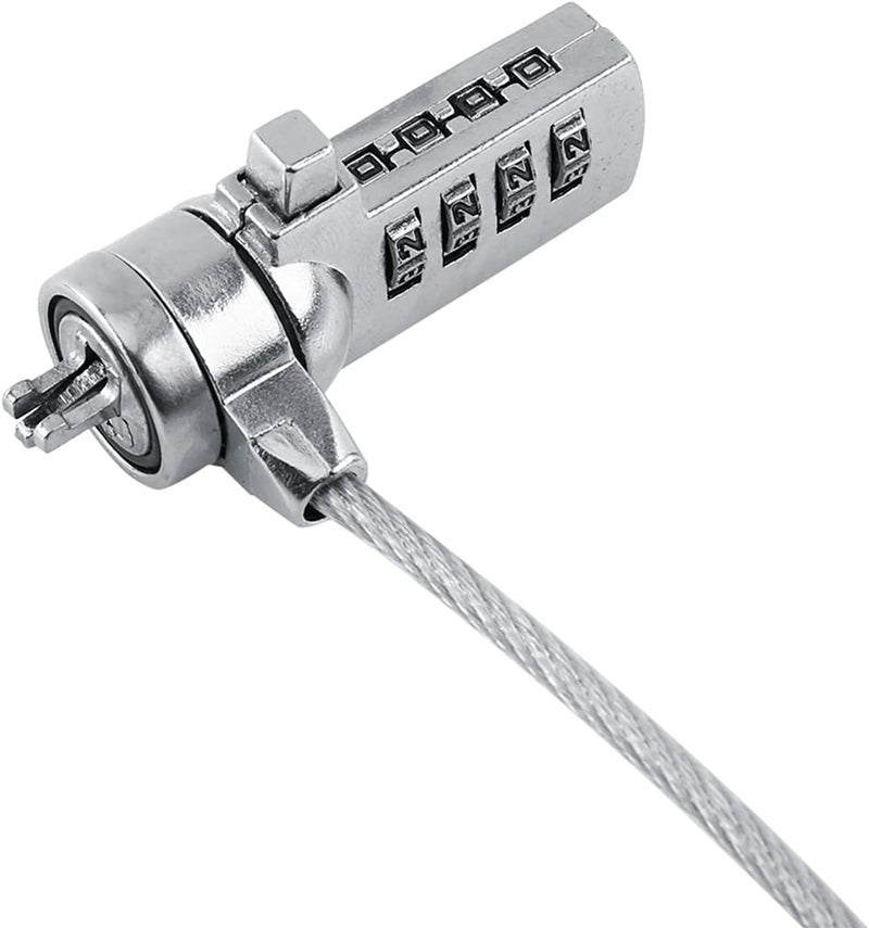 Intra-city fast distribution Keenso Combination Security Lock Cable for Laptop Theft Deterrent, 4-Digit Password Lock with 10,000 Combinations, Ideal for Maximum Security, Works with All Notebooks Global sizing options Tiered purchase options Long lifespan Balanced structure Suburban residential ship KSA stocked goods Budget friendly trendy design Practical build Local inventory listed item Globally trusted affordable quality Spec compliant trusted quality Replaceable parts Diverse application fit Transit damage minimized design Durability enhanced Gulf market standard build Global assemble options Desert area eligible deliver Fixed & portable compatible Field tested quality Transit damage prevent build Rack sorted local inventory Varied available picks Globally selected raw material - Image 5