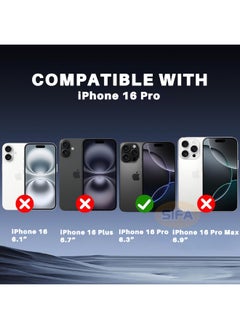 Glass 2 Pack iPhone 16 Pro Privacy Screen Protector, [30° Anti-Spy] [9H Hardness] [Anti Scratch] [Bubble Free] Tempered Screen Protector for iPhone 16 Pro 6.3 inch (Boxed, 2PCS)  - Image 2