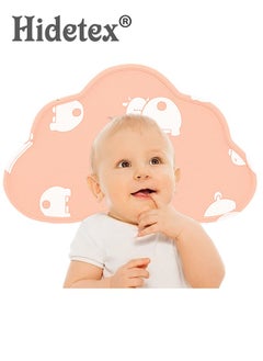 Hidetex Baby Pillow Cloud Piece Baby Cooling Pillow Summer Absorbent and Breathable Newborn Pillow Cover Cloud Tencel Pillow Universal for All Seasons  - Image 1