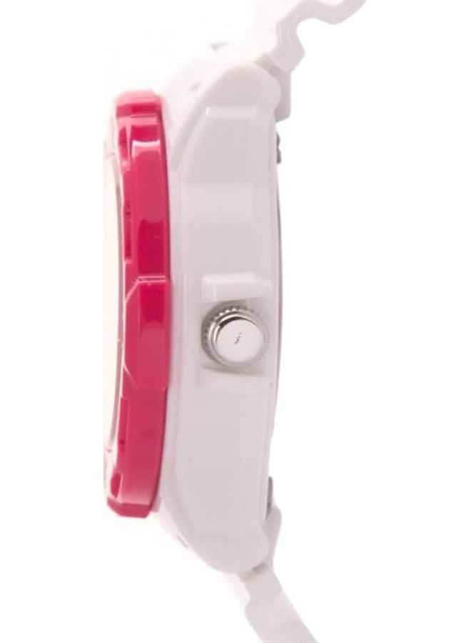 CASIO Women Youth Water Resistant Analog Watch LRW-200H-4BVDF - Image 3