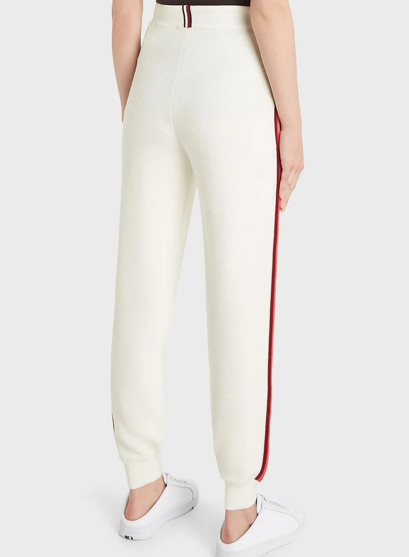 TOMMY HILFIGER Stripe Detail Joggers