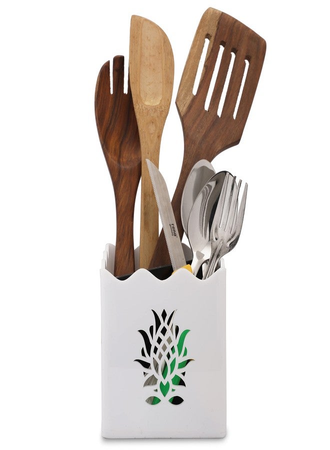 BARCROCK 2IN1 Cutlery Holder Multi Purpose Use Kitchen Cutlery Stand, Office Stationery Item and Dining Table Spoon 1 - Image 4