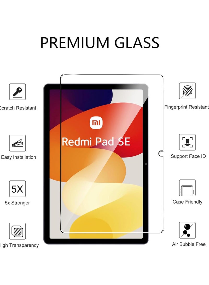 Tempered Glass Screen Protector For Xiaomi Redmi Pad SE 11 inch  Clear  - Image 5