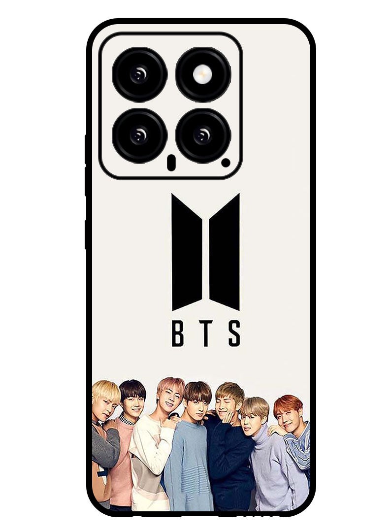 Theodor Protective Case Anti Scratch Shock Proof Bumper Cover For Xiaomi 14 BTS Crew - Image 1