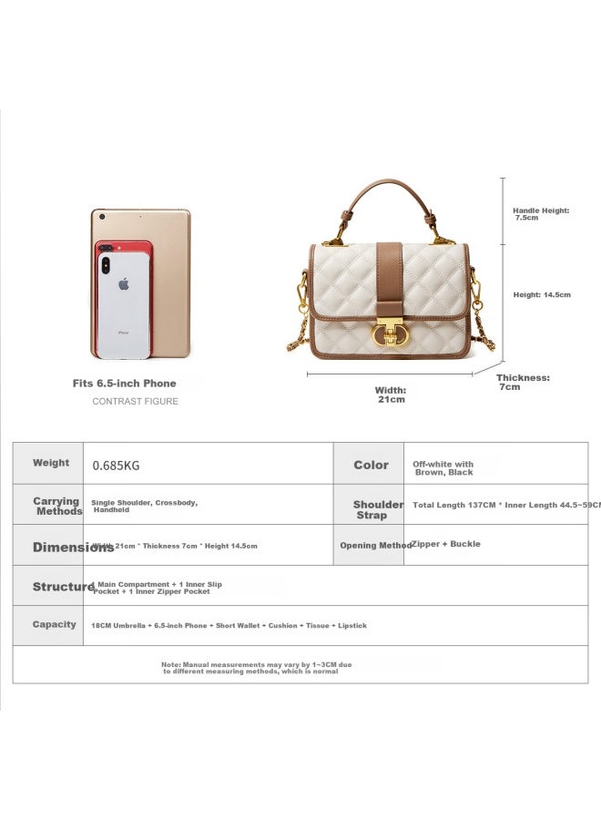 15mins New Women's Luxury Quilted Chain Handle Shoulder Bag Versatile Ladies Handbag Birthday Gift - Image 4