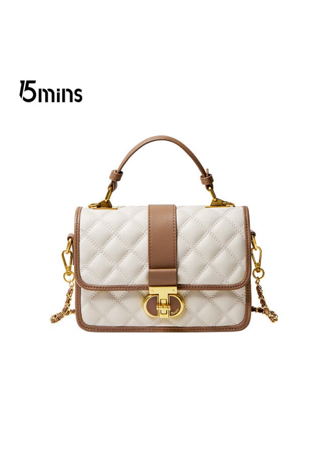 15mins New Women's Luxury Quilted Chain Handle Shoulder Bag Versatile Ladies Handbag Birthday Gift - Image 5