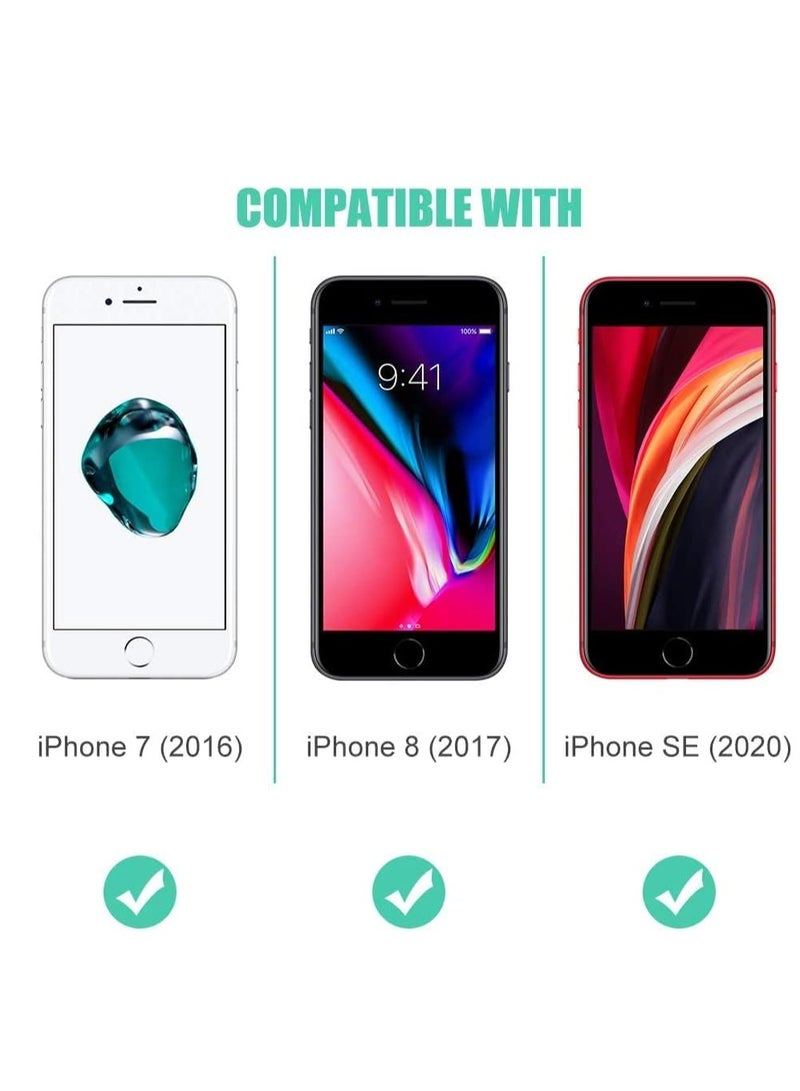 MIGOFAST iPhone 7 / iPhone 8  iPhone SE clear cover case soft TPU transparent silicone case shock absorbent reinforced corner for iPhone 7/8 / SE clear - Image 2