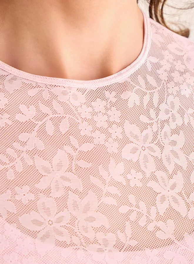 Splash FAV Camisole with Floral Lace