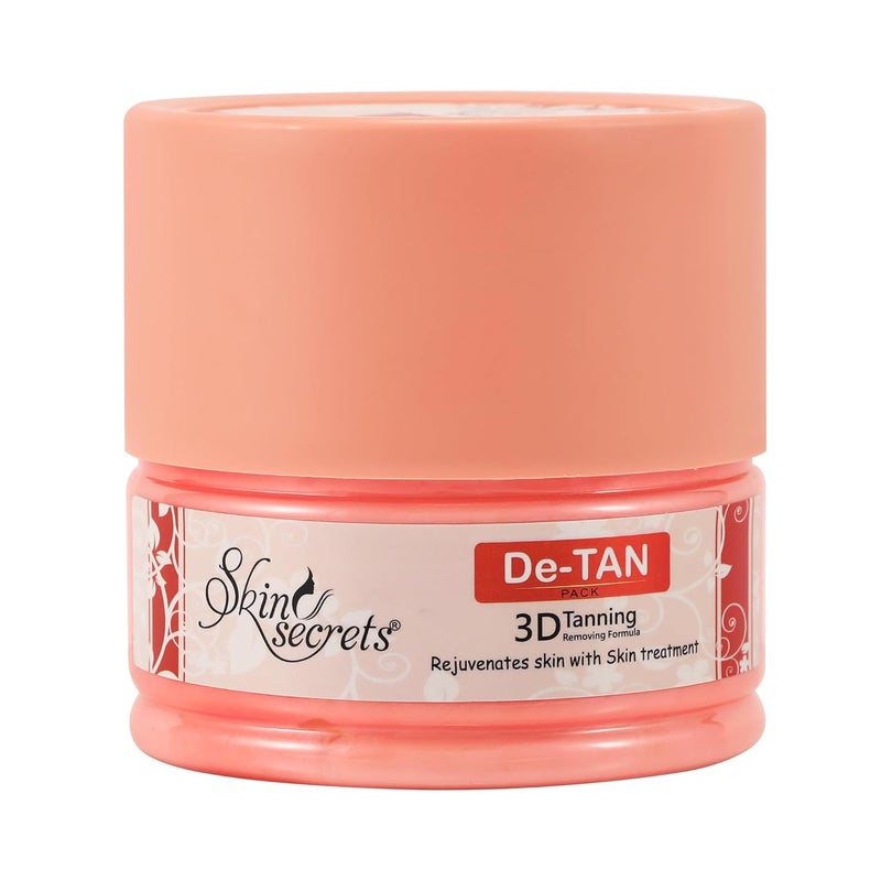 Skin Secrets DeTan Pack for Instant Tan Removal Sun Damage Protection with Saffron Extract 450gm - Image 2