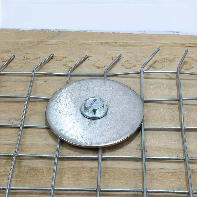 M6 Large Galvanized Metal Flat Washers 12 Pieces Thickened Screw Washers - Image 1