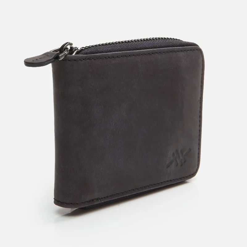 Hotiç 06CUH290110A100 GENUINE Leather Black Men's Wallet