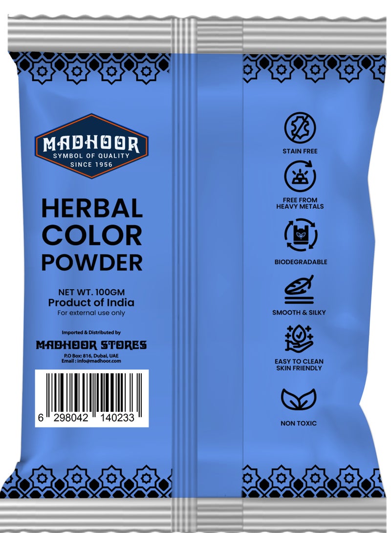 مدهور لون هولي عشبي أزرق 100 غرام - Image 2