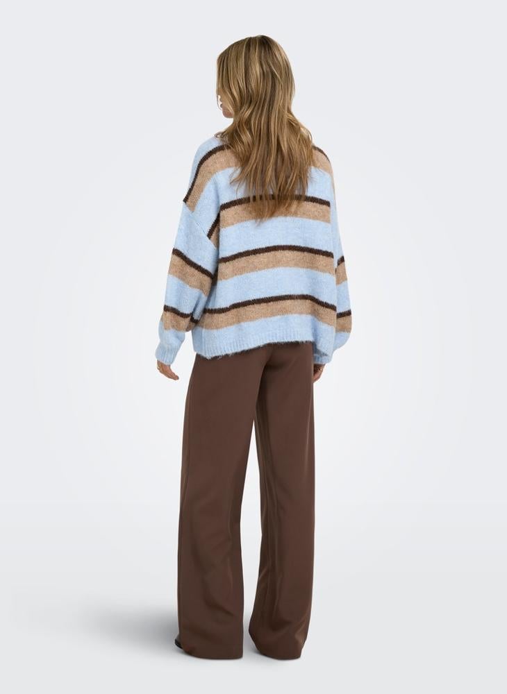 ONLY Casual High Waist Straight Trousers - Image 2