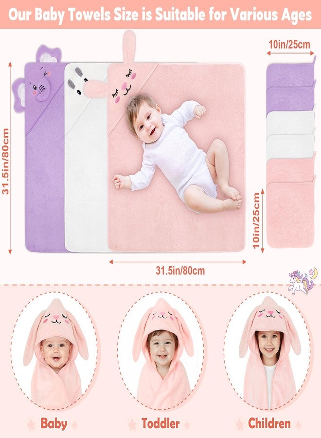CandyHome 9 PCS Baby Bath Towels for Newborn Infant Toddler Essentials - Image 2
