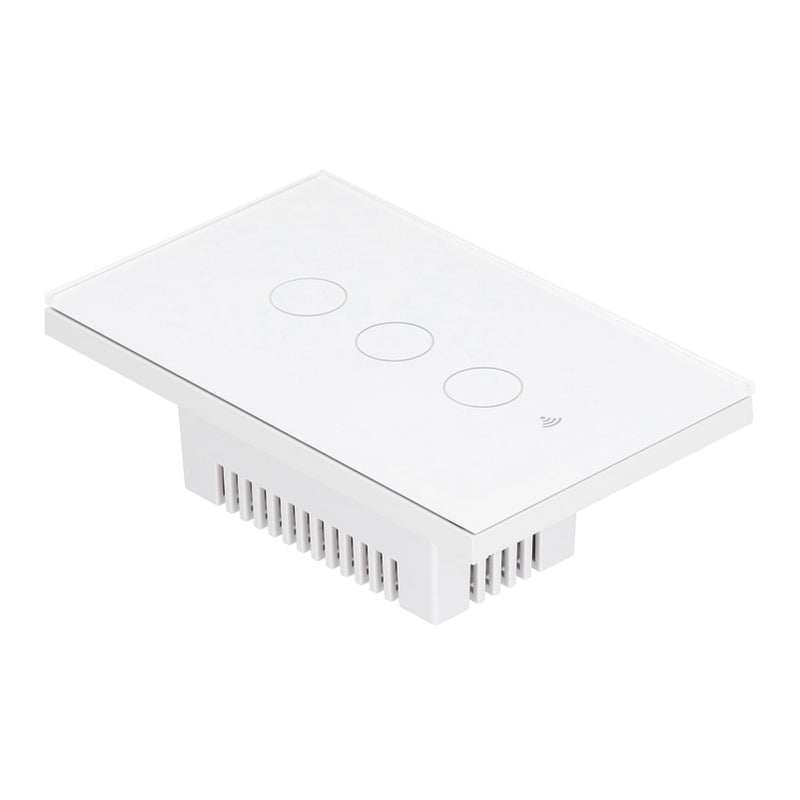 Smart Zigbee Light Switch White 3 Gang Touch Panel Remote Control Timer 100 240V AC - Image 3