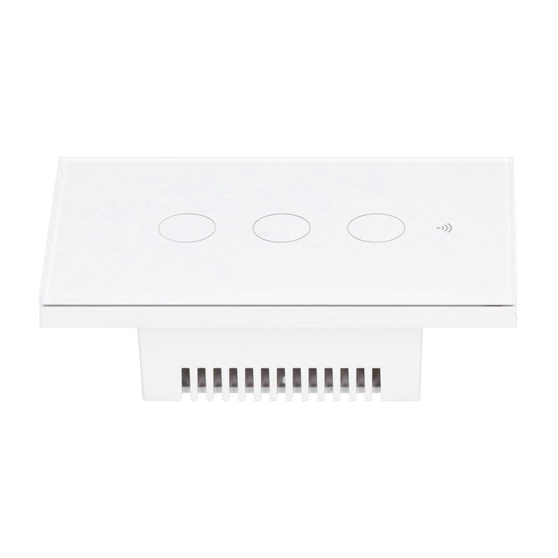 Smart Zigbee Light Switch White 3 Gang Touch Panel Remote Control Timer 100 240V AC - Image 5