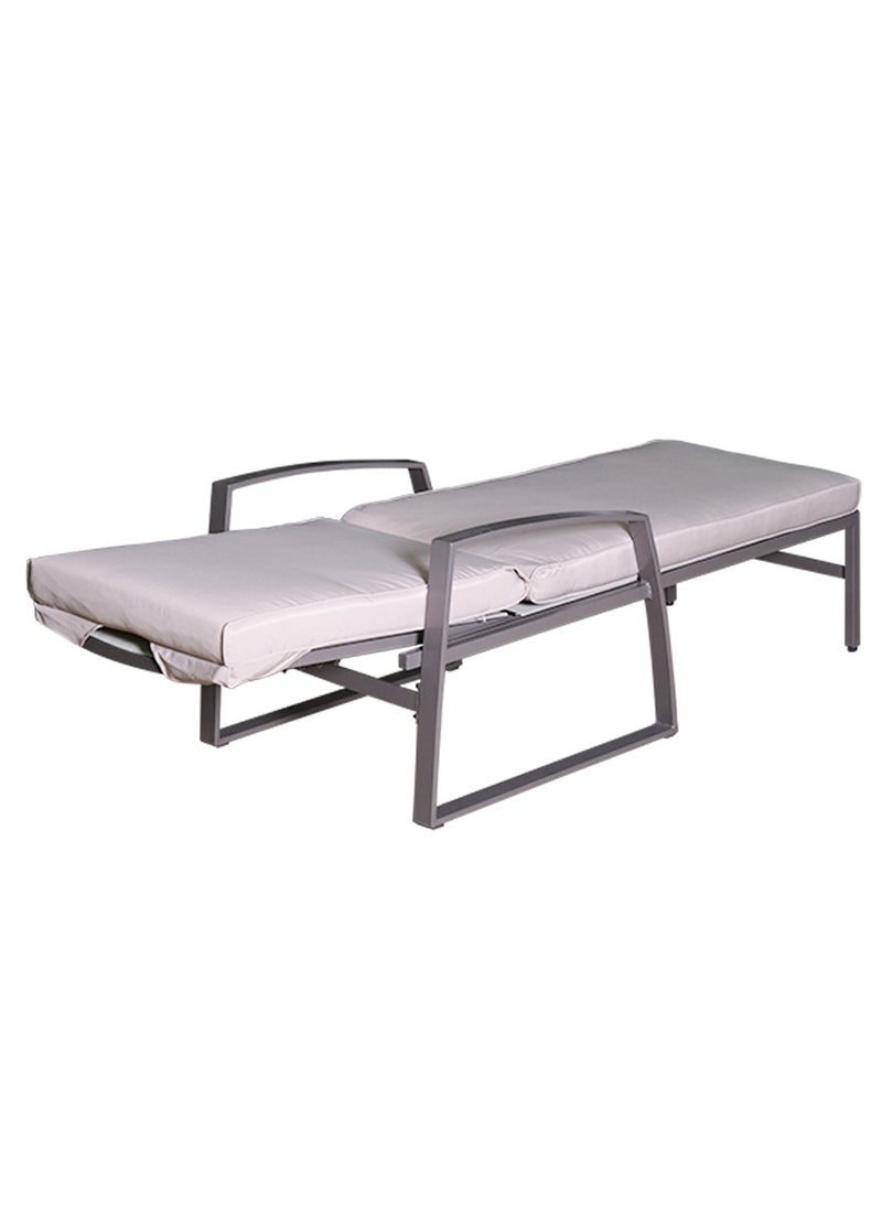 Oasis Casual Aluminium Sun Lounger with Cushion  - Image 3