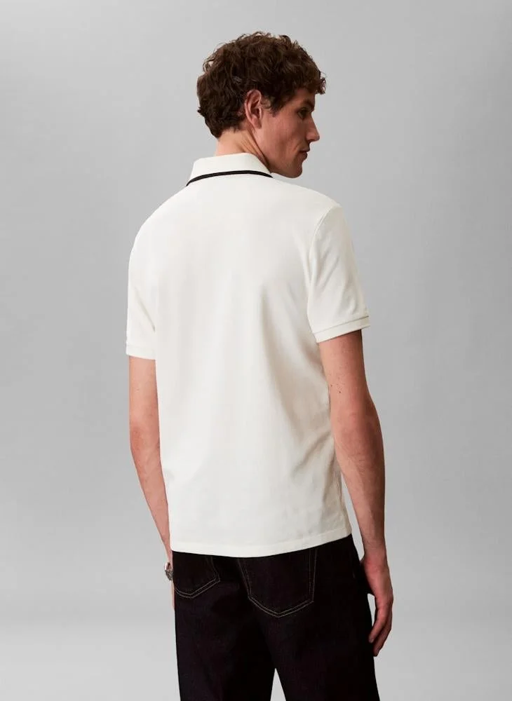 CALVIN KLEIN Cotton Piqué Polo