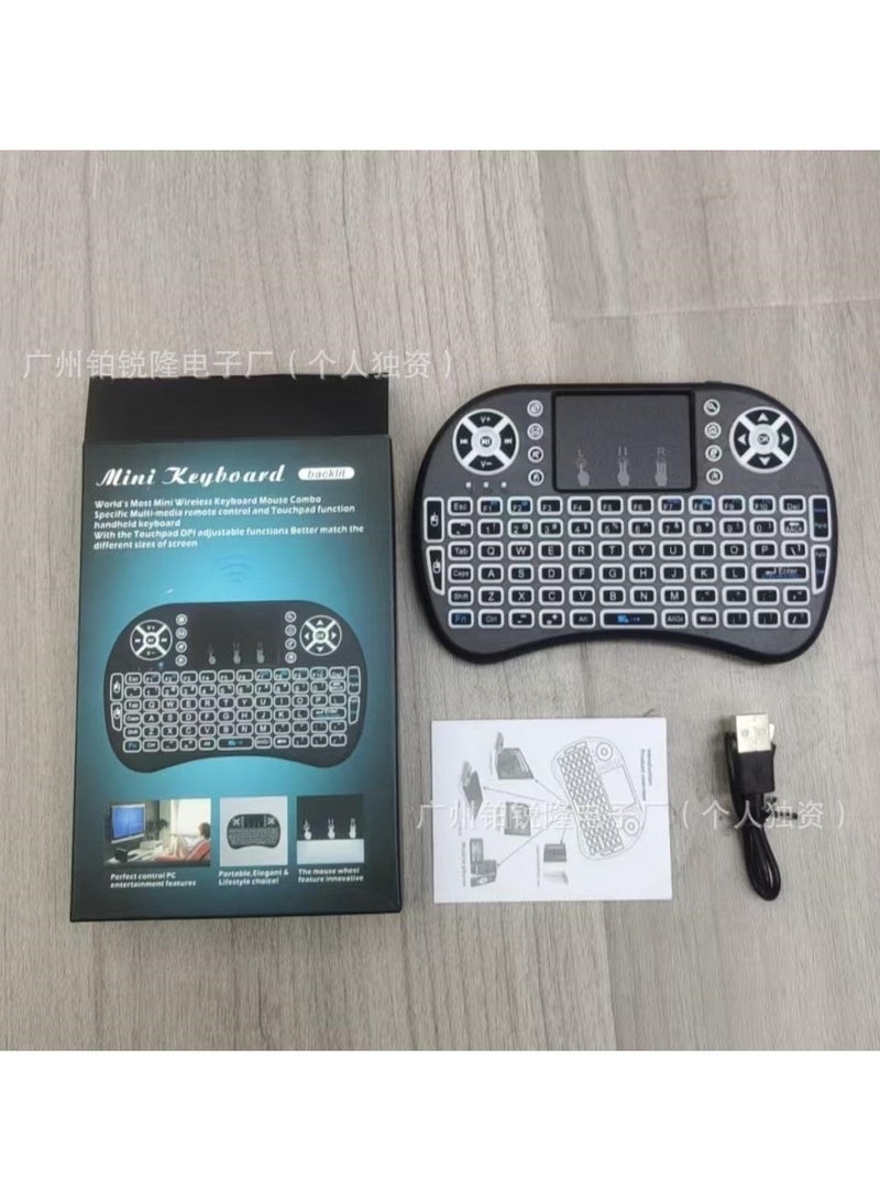General Mini Wireless Backlit Keyboard - Ultra Slim Portable USB Keyboard for PC TV Tablet with Long Battery Life  - Image 2