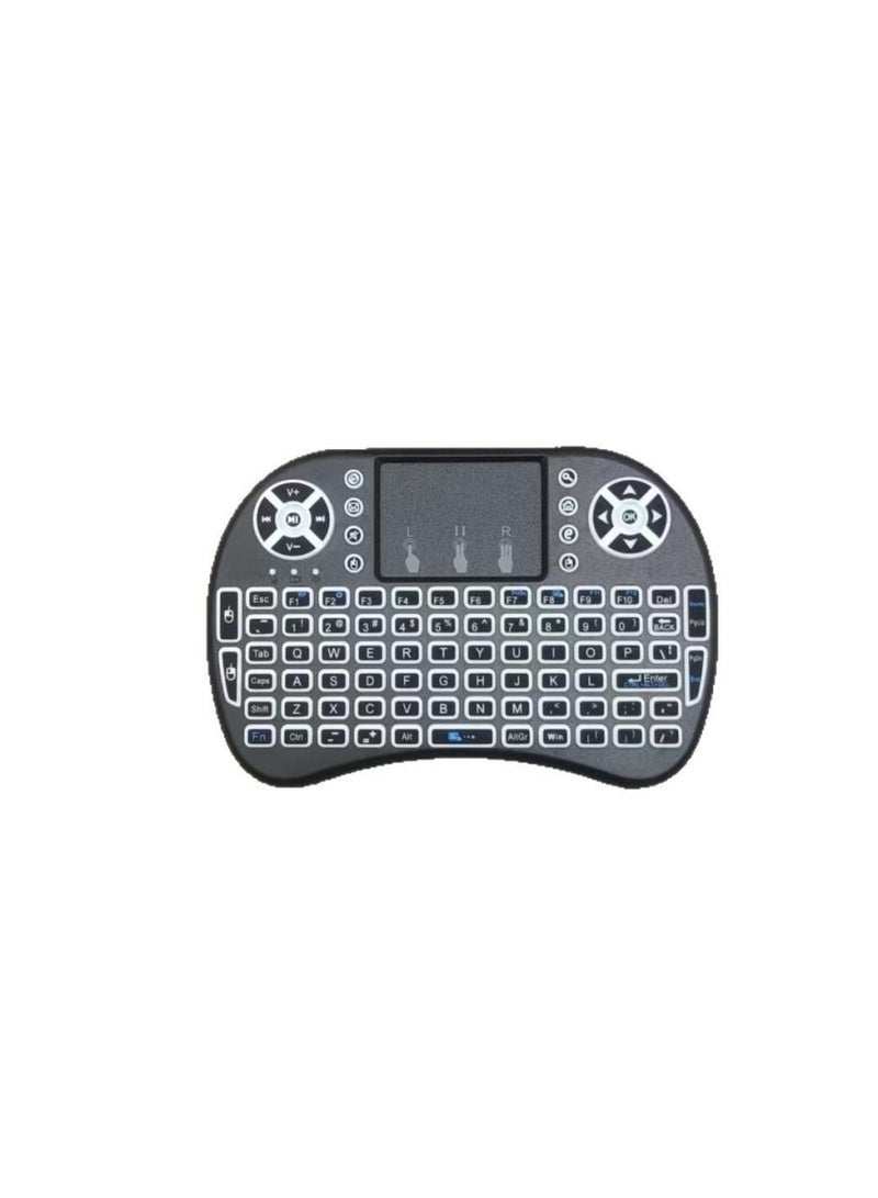 General Mini Wireless Backlit Keyboard - Ultra Slim Portable USB Keyboard for PC TV Tablet with Long Battery Life  - Image 3