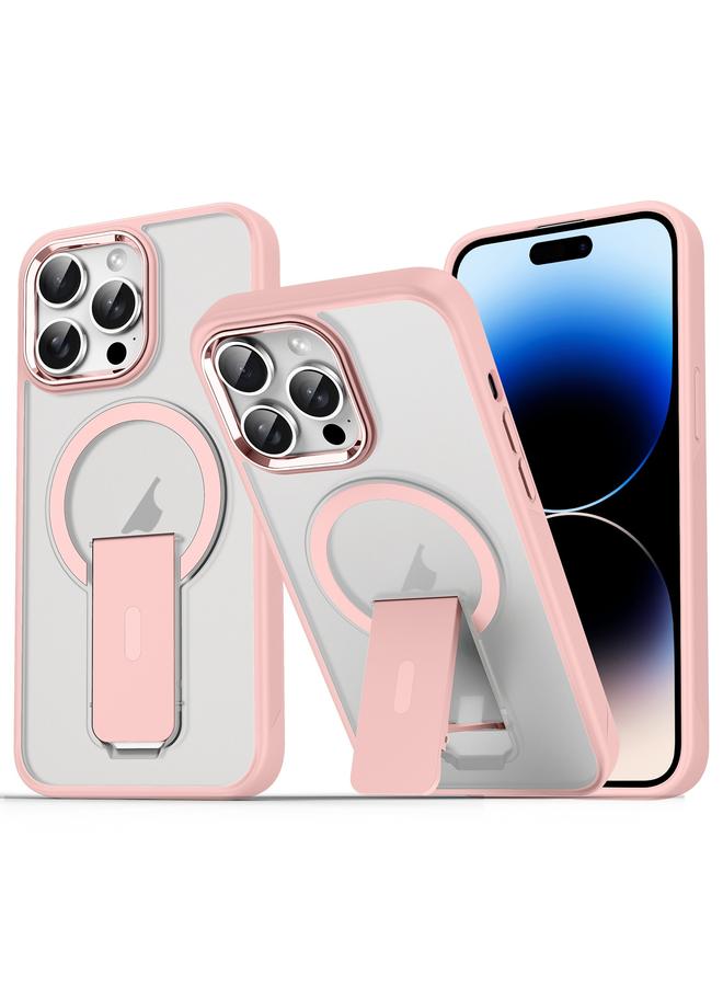 اس-توب جراب هاتف iPhone 14 Pro مصنوع من مادة TPU الهجينة المصنوعة من الأكريليك مع حامل MagSafe - Image 1