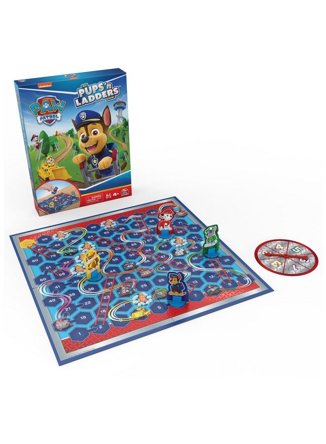 Spin Master Games ألعاب سبين ماستر، لعبة باو باترول جراء ون ladders، ألعاب باو باترول، لعبة نشاط كلاسيكية، للأطفال والعائلة، 2-4 لاعبين، للأعمار من 4 سنوات وما فوق - Image 4