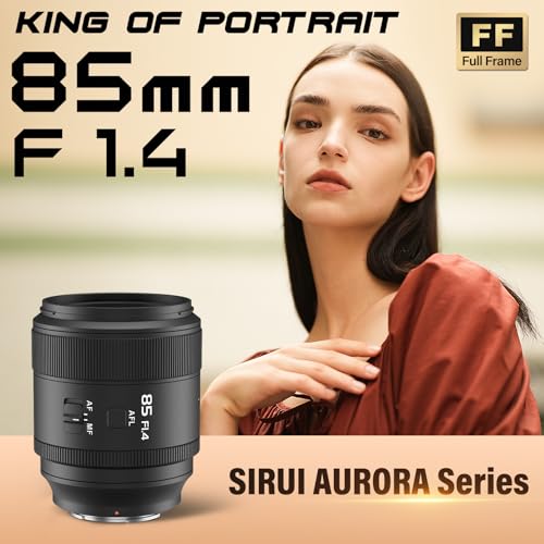 sirui عدسة SIRUI أورا 85 مم F1.4 بؤرة تلقائية كاملة الإطار، عدسة بورتريه تليفوتوغرافي لكاميرات Z، سوداء - Image 2