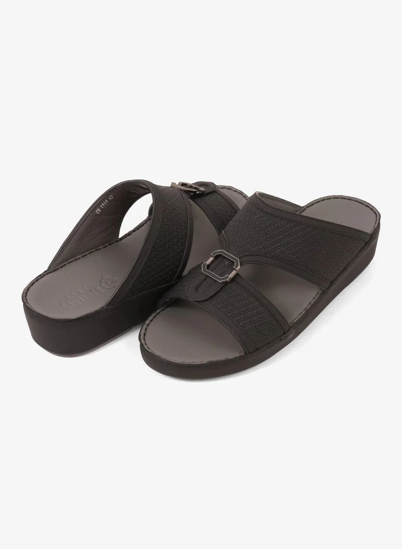 UOMO Cavalier UOMO CAVALIER MEN'S PREMIUM ARABIC SANDALS BLACK