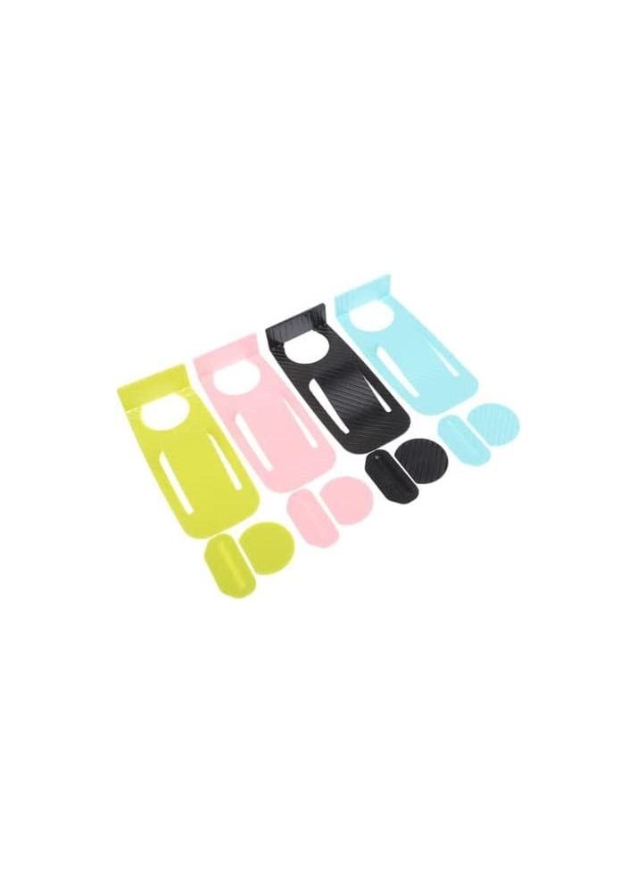 Spaceshoop Plastic Safety Door Stop Wall Protector Creative Spring Door Stopper Properly Holds Door Open Door Wedge Holder Multi Function Door Stoppers  - Image 2