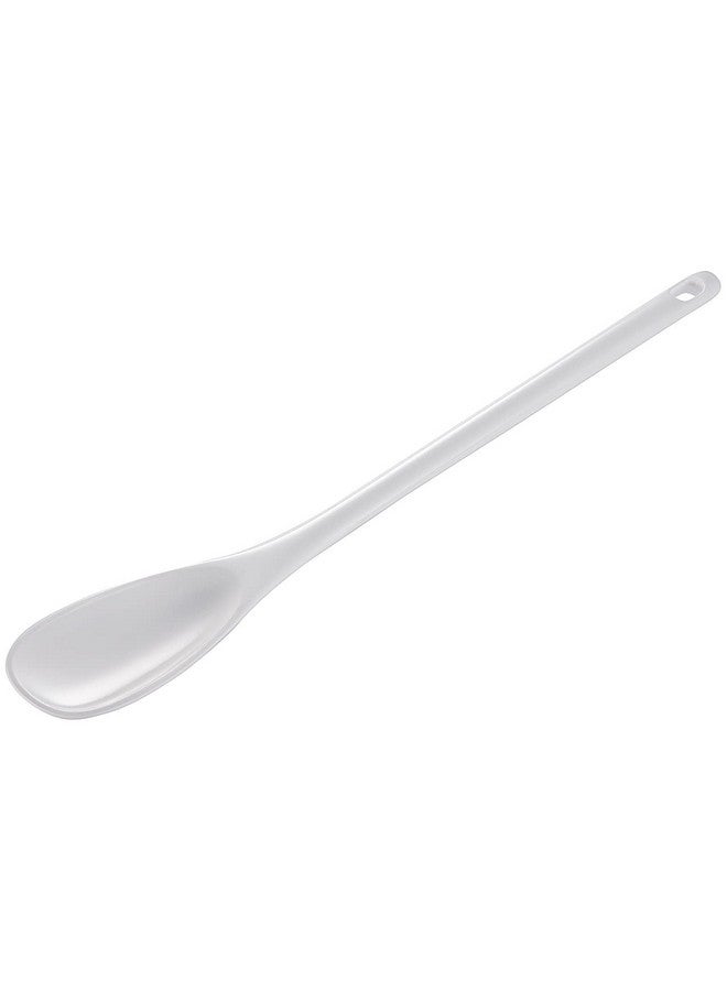 Gourmac 12" Melamine Mixing Spoon - White