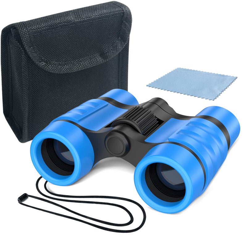 ESSENSON Binoculars for Kids Toys Gifts for Age 3, 4, 5, 6, 7, 8, 9, 10+ Years Old Boys Girls Kids Telescope Outdoor Toys for Sports and Outside Play, Bird Watching, Birthday Presents(Blue) - Image 1