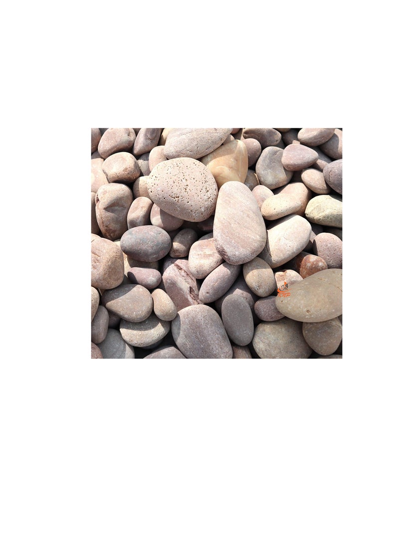 كنب حجر النهر الأحمر مادة الحديقة الطبيعية - Image 1