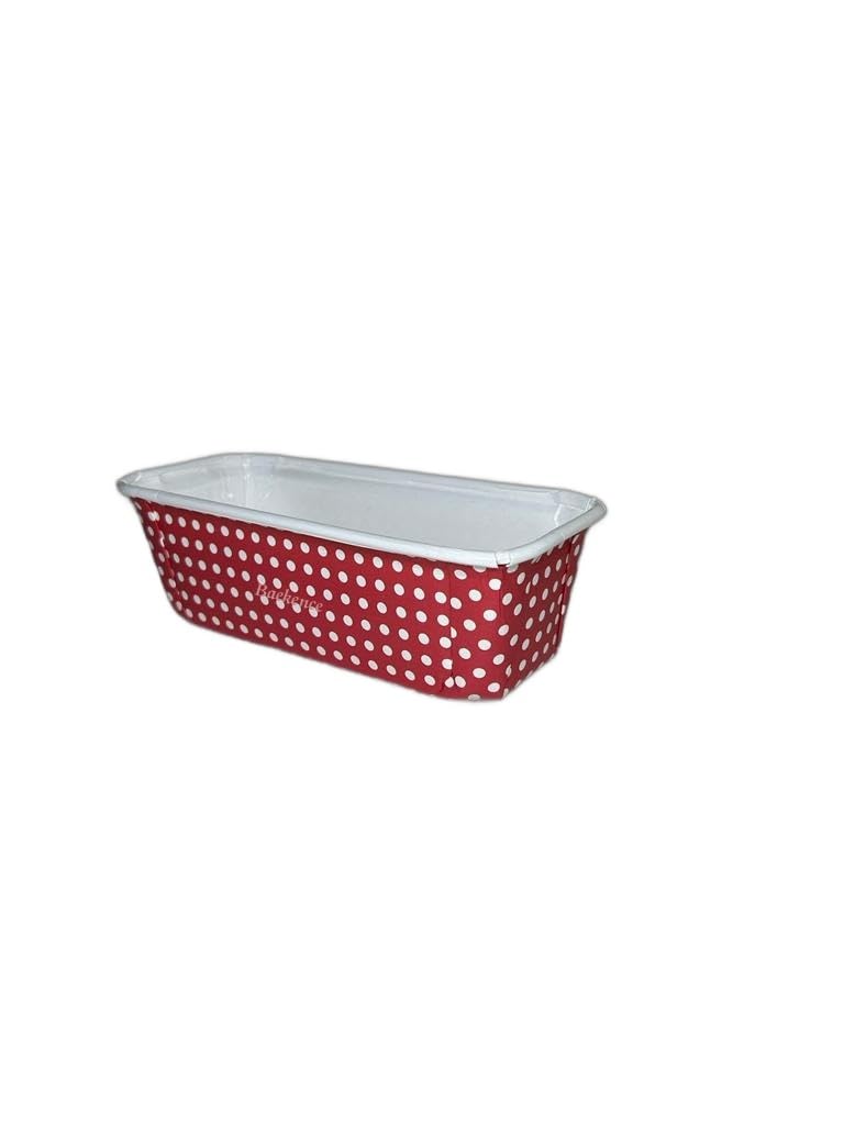 Baekence Bake and Serve Plumpy Cake Mould Red Pack of 20 pcs200 GMS - Image 3