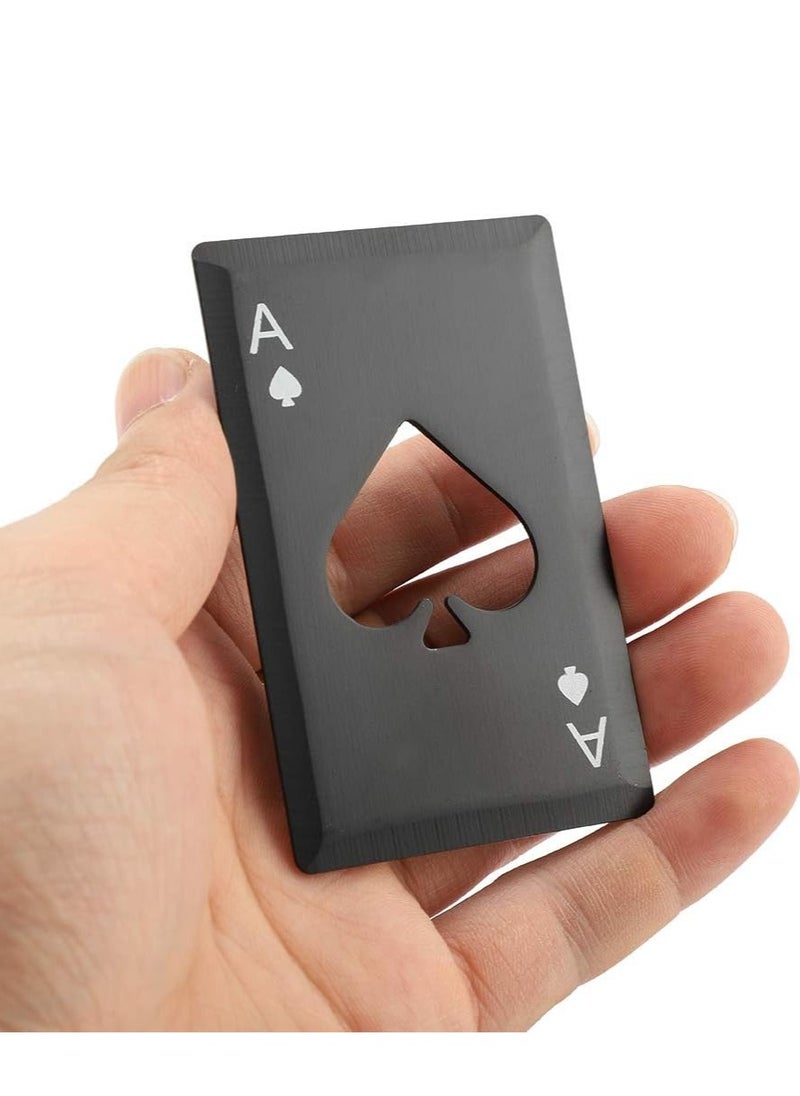 Generic - Bottle Opener Credit Card Size Pocker Cap Opener Portable Stainless Steel Can Opener - Image 1