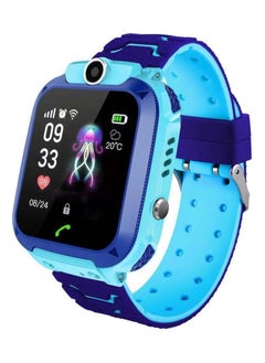 Modio MK06 Kids Smartwatch – GPS Tracking, Two-Way Calling, SOS Emergency Button, Camera, Flashlight, and Waterproof Design for Safe and Fun Everyday Use (Blue)