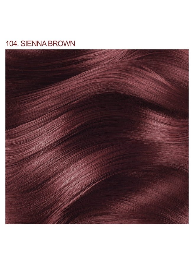 Adore Semi Permanent Hair Color Vegan And Crueltyfree Hair Dye 4 Fl Oz 104 Sienna Brown (Pack Of 2) - Image 3