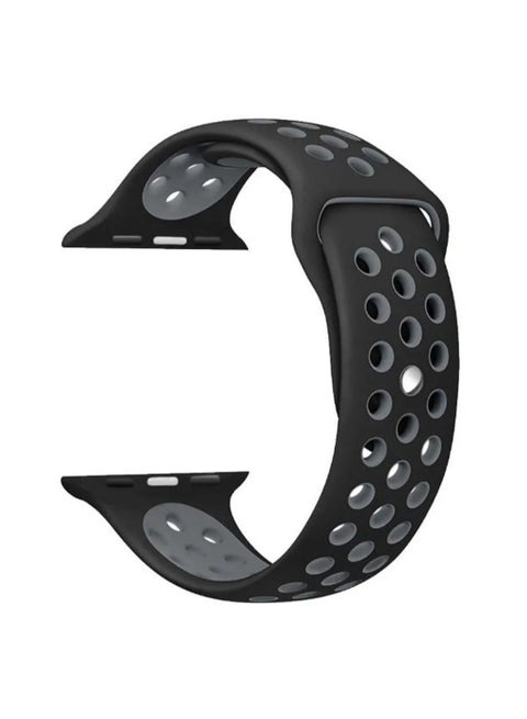 Apple Watchband 46mm/45mm/44mm/49mm Dot Apple Watch Strap for Apple Watch All Series Black/Grey