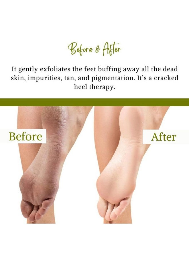 BodyHerbals Lemongrass Foot Scrub 1 Minute Pedicure 125 Gm | 100% Natural Anti- Pigmentation & Cracked Heel Repair Therapy | Exfoliating, Heal And Repair Scrub | Paraben & Sls Free - Image 4